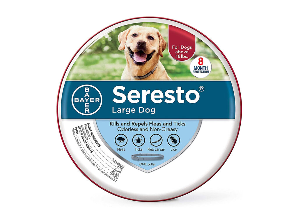 Best flea collars for dogs - Seresto.